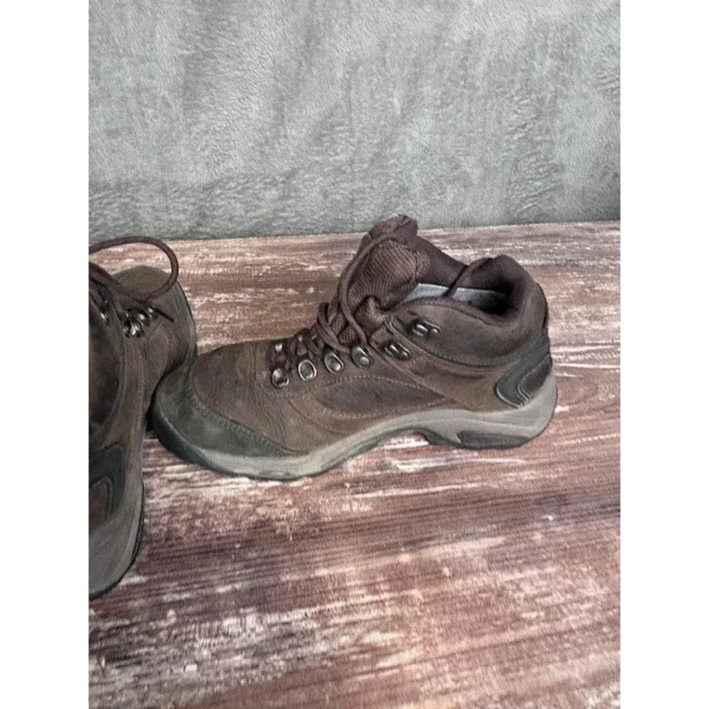 New Balance 978GT‎ Mens Brown Leather Hiking Boots Durable Comfort Size 7 D